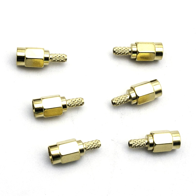 SSMA male crimp type connector for RG316 (SSMA-C-J3)