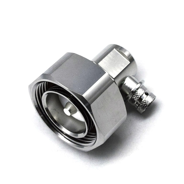 7/16 DIN Male Right Angle Connector Crimp for LMR250 Cable(7/16-C-JW250T)