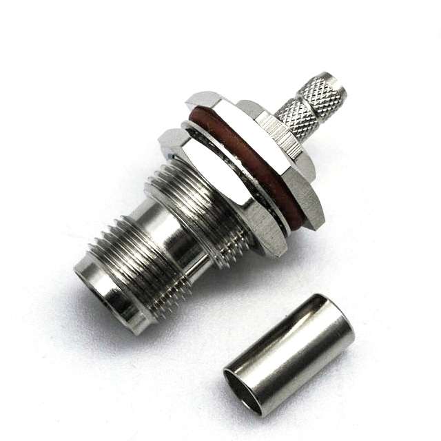 TNC Female Bulkhead Connector for RG223 Cable Crimp type(TNC-C-KY223​)