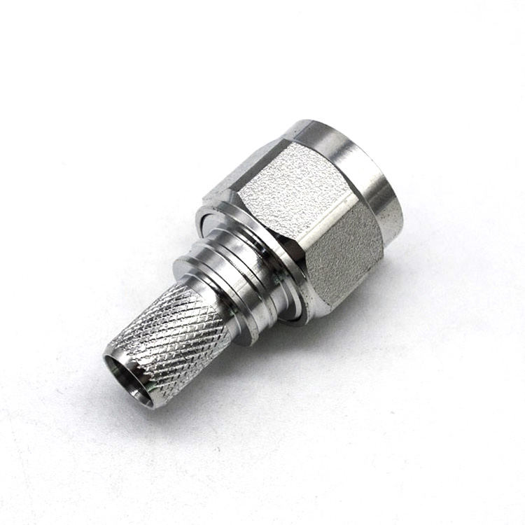 TNC Male Straight Connector for LMR400 Cable Crimp type(TNC-C-J400-7)