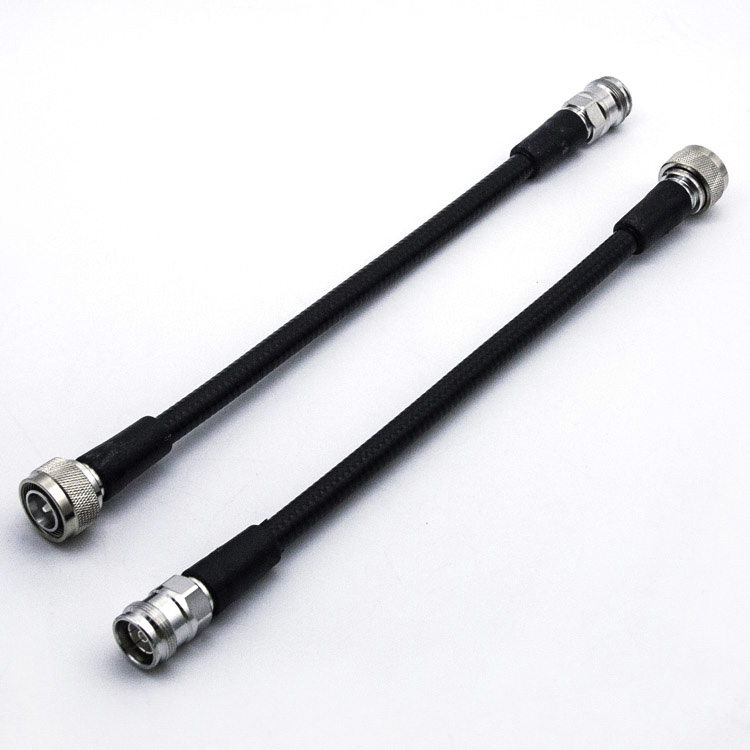 3/8" Superflex Jumper, Handscrew 4.3/10 Male straight to 4.3/10 Female connector  (H4.3/10-H-J3/8S-1/4.3/10-H-K3/8S-1m )