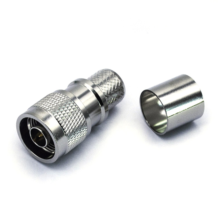 N Male Straight Connector for LMR600 Crimp Type  (N-C-J600-2)