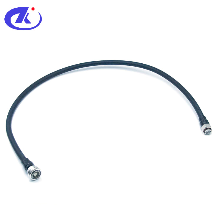 1/2" Superflex Jumper, 7/16 Female Connector to 4.3/10 Male Connector,Lm  (7-16-K1-2S-10-4.3-10-H-J1-2S-5-L(m)
