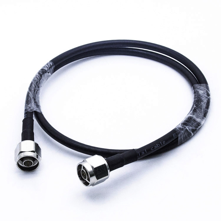 5D-FB Jumper, N Male straight to N Male straight Connector  N-C-J5H-2/N-C-J5H-2-L(m)
