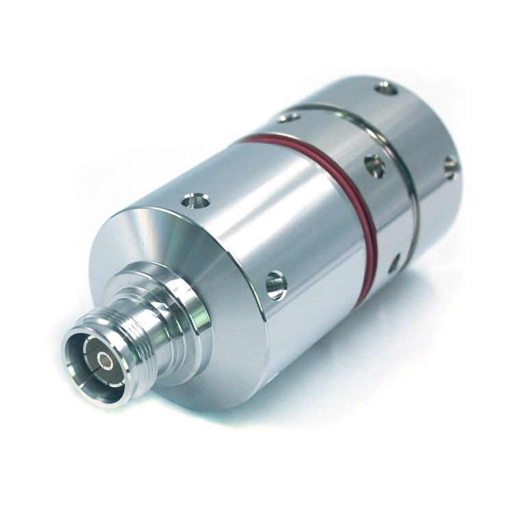 4.3/10 Female Straight Connector For 1-1/4” Leaky Cable  (4.3/10-K1-1/4X)
