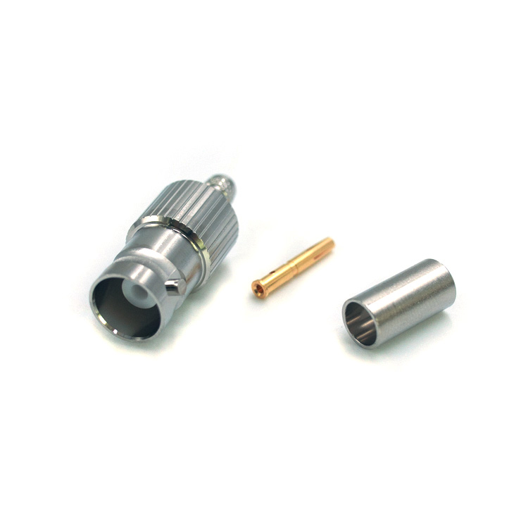 BNC female connector for RG58 Cable  (BNC-C-K58)