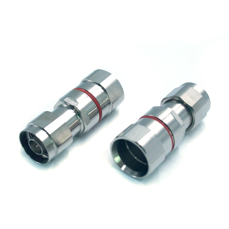 NEW HOT SALE N STRAIGHT MALE PLUG RF CONNECTOR FOR 1/2" FEEDER CABLE  (N-J1/2-58E)