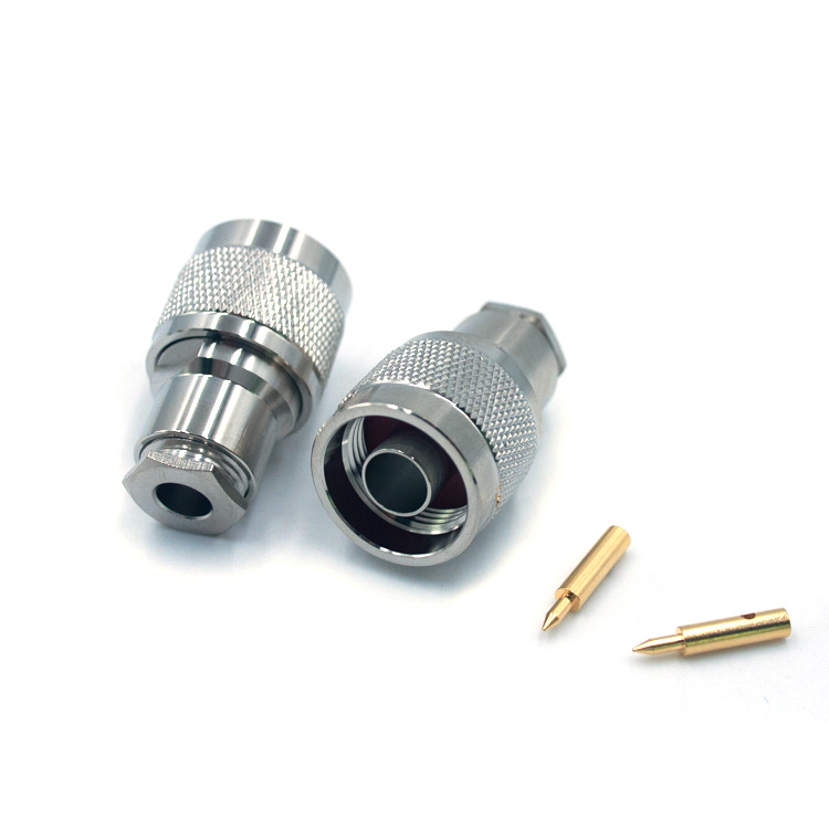 N Male Straight Connector Clamp for RG223 Cable(N-J223)