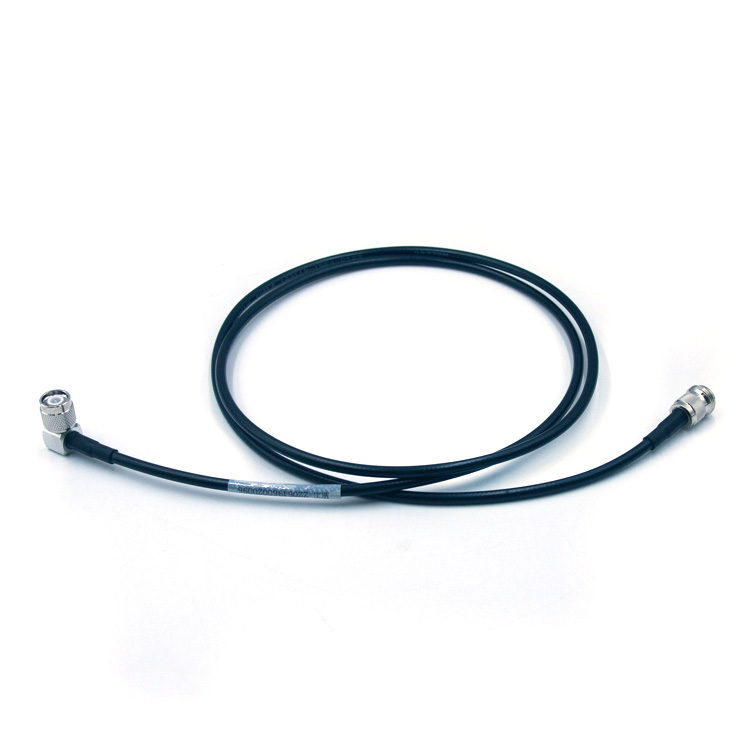 RG223 Jumper, N Female to TNC Male Right Angle Connector  (N-C-K223-1-TNC-C-JW223-1.5m)