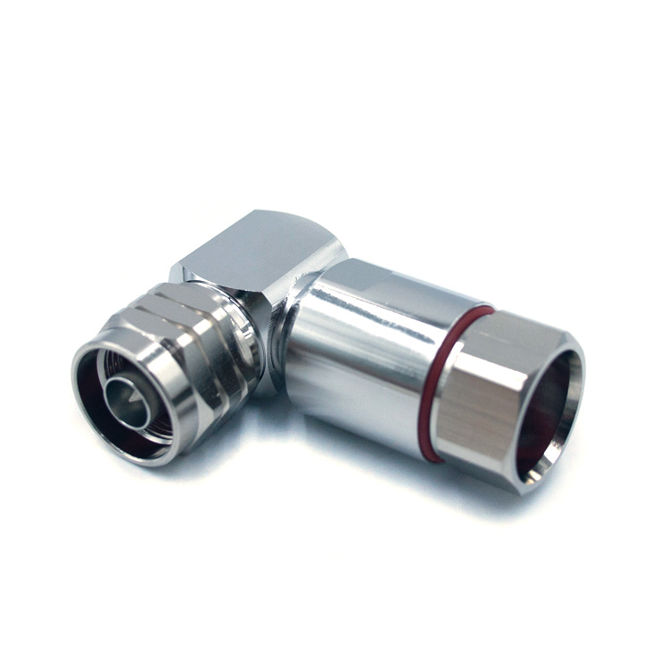 N Male R/A Straight Connector for 1/2” Feeder Cable(N-JW1/2)