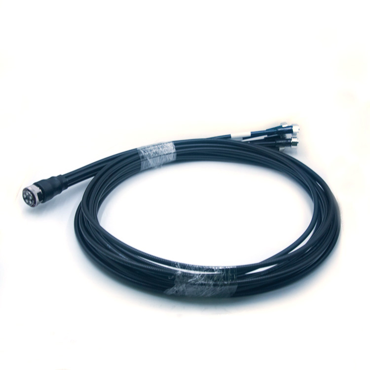 2025 New product   1/3" superflexjumper MQ5 male  cluster connector to 4.3/10 male ,3m  (MQ5-K1-3S-1-4.3-10-H-J1-3S-2A-3m)
