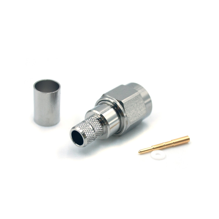 TNC Male Straight Connector for LMR300 Cable Crimp type  (TNC-C-J300-1)