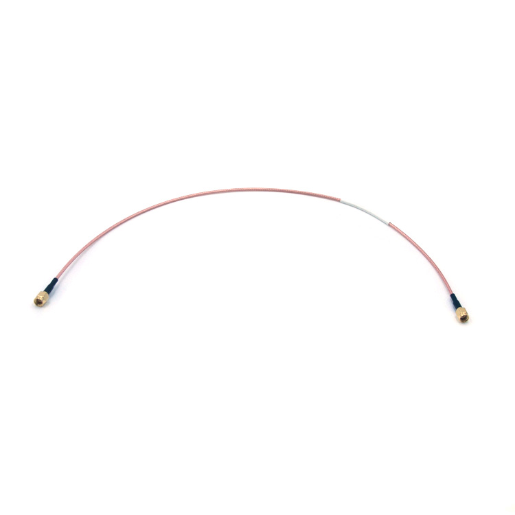 RG316 jumper cable,SMA male straight to SMA male straight connector,500mm (SMA-C-J1.5-2-SMA-C-J1.5-2-500mm)