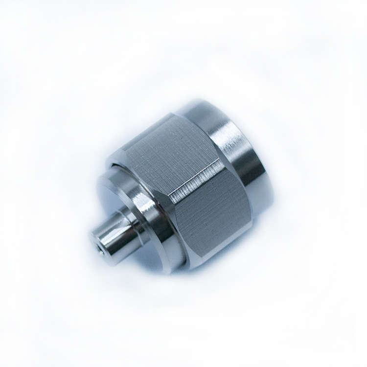 N Male Plug test Connector for 086 Coaxial Cable（N-J405-1)