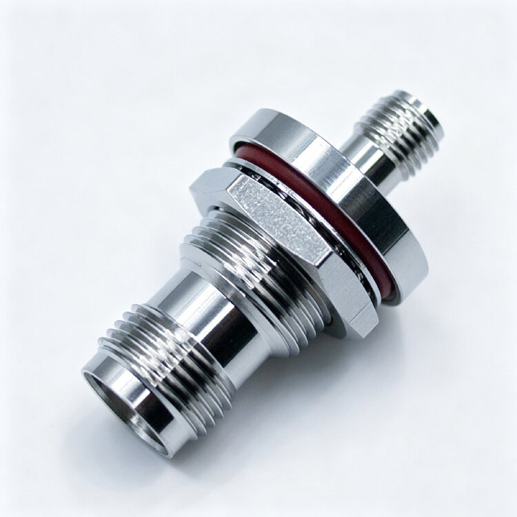 TNC Female to SMA Female Bulkhead Adaptor(TNC/SMA-M-KKY-3)