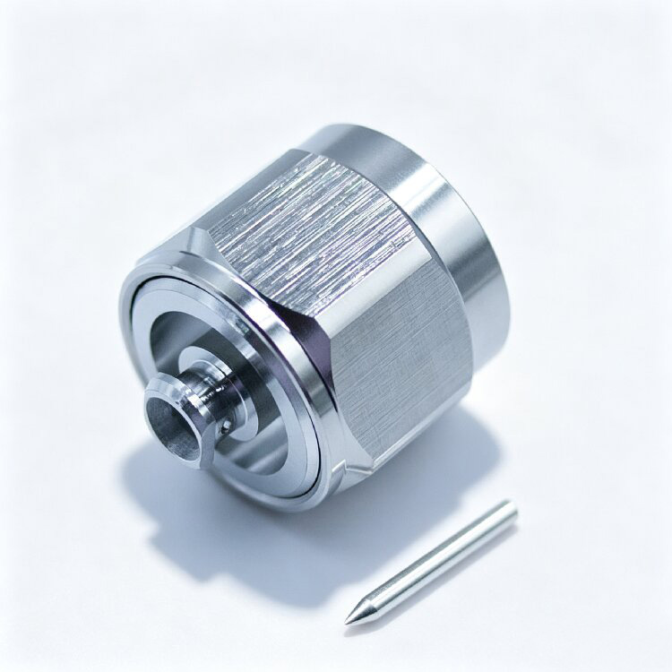 RF N Male Solder Connector for RG141 Coaxial Cable(N-J141-19)
