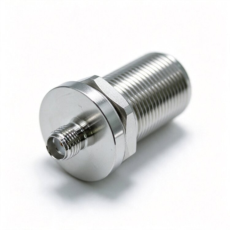 Adaptor N Female to SMA Female Bulkhead Golden Pin(N-SMA-M-KKY-1)