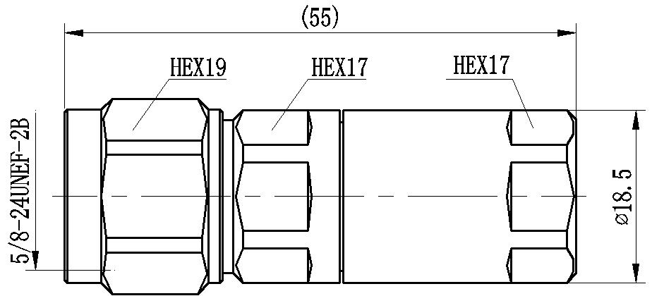 N MALE STRAIGHT CONNECTOR FOR 1-4S CABLE CLAMP TYPE(N-J1-4S-4).jpg